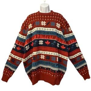 Hulu The Handmaid's Tale LET FREEDOM RAGE Ugly Christmas Sweater Size 3XL NWT